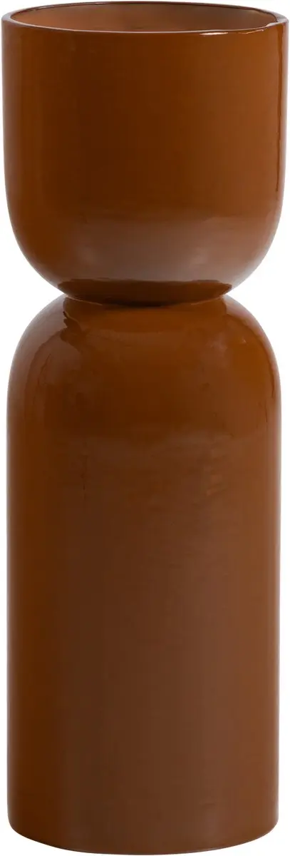 WOOOD Toval Pot Hoog 95x32x32cm - Honinggeel - afbeelding 4 van 6