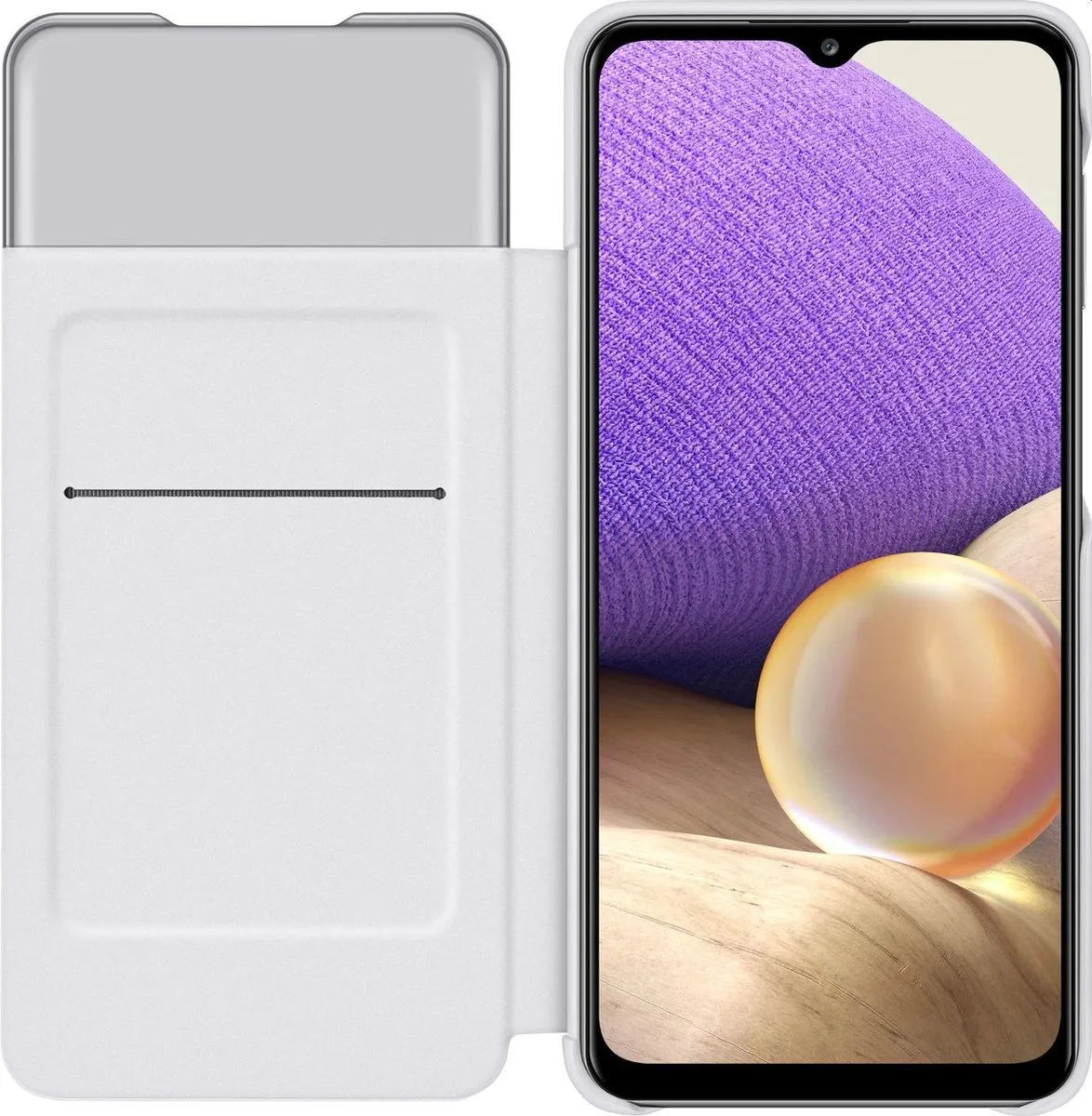 Samsung Galaxy A32 5G S View Wallet Cover EF-EA326PWEGWW - Wit