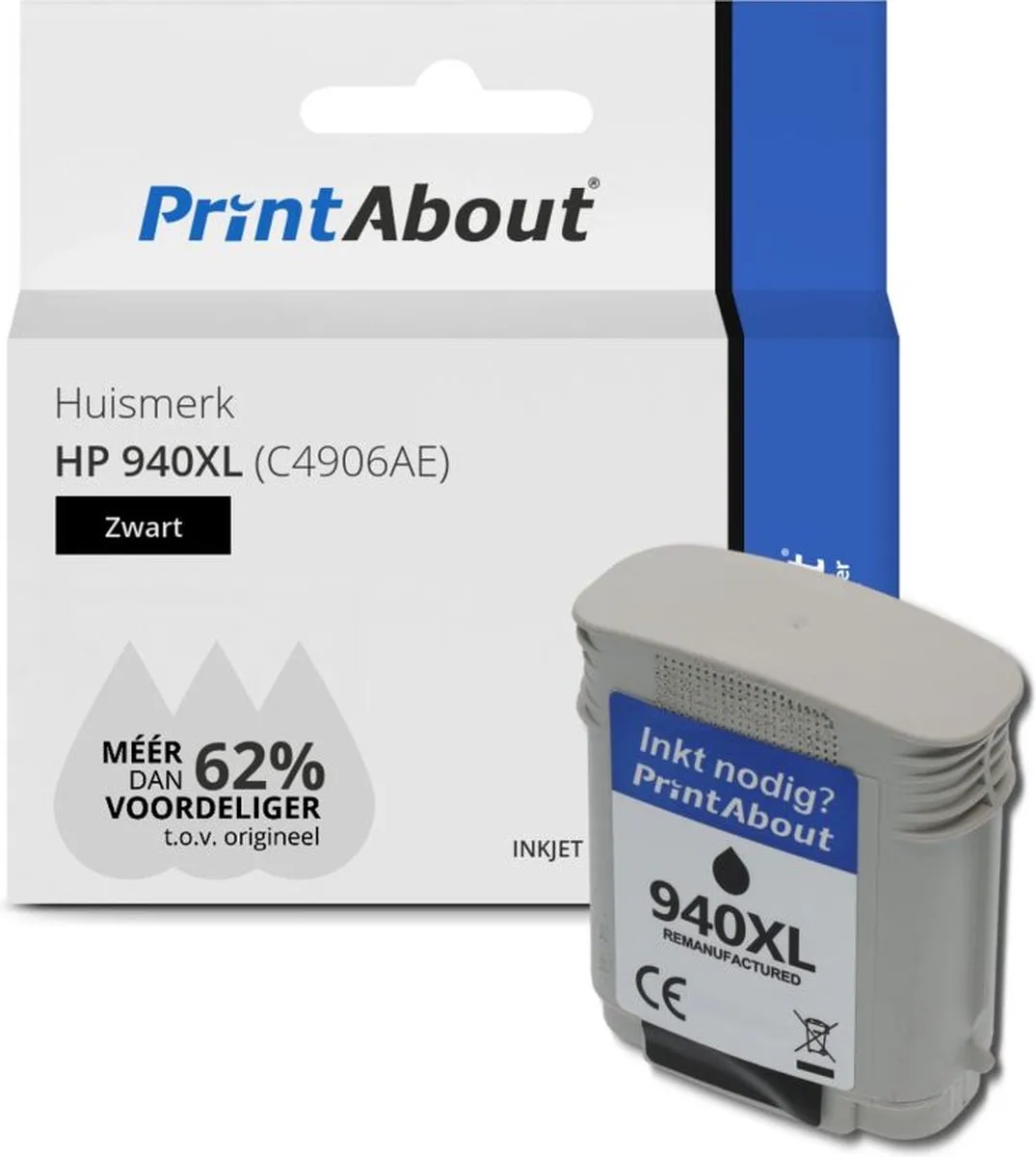 PrintAbout Inktcartridge C4906AE Zwart