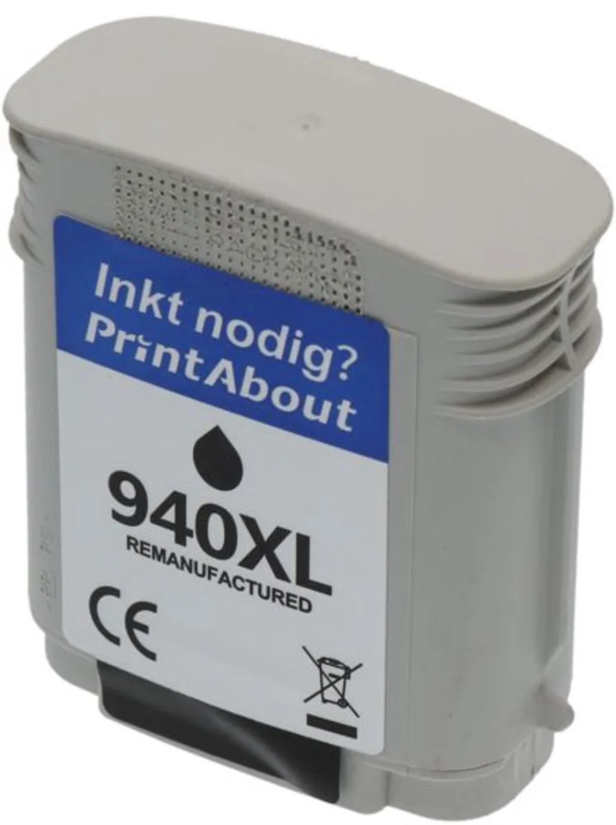 PrintAbout Inktcartridge C4906AE Zwart - 69ml - o.a. HP OfficeJet Pro