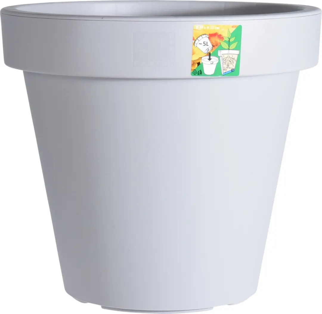 Bloempot ek rond 35 cm