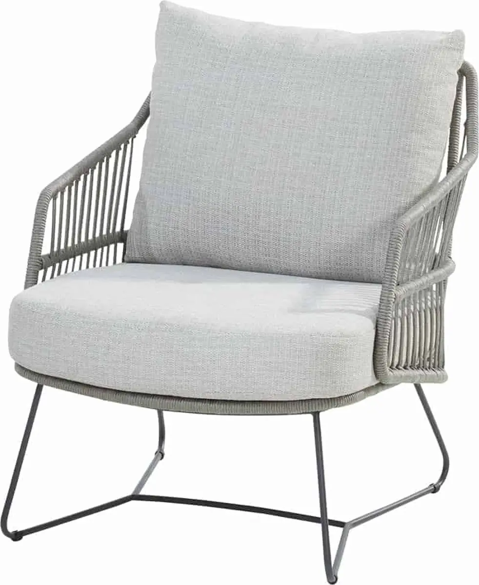 Cempre lounge tuinstoel antraciet zilvergrijs 4-Seasons Outdoor