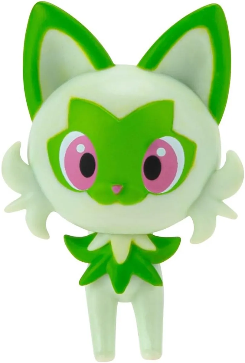 Pokémon Battle Figuren 4-pack - Fuecoco/Sprigatito/Quaxly/Pikachu - Multicolor