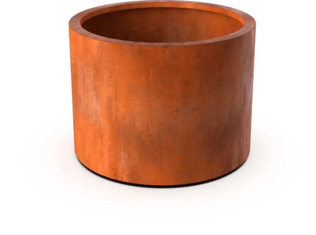 Intergard Cortenstaal plantenbak bloembak rond 100x40cm