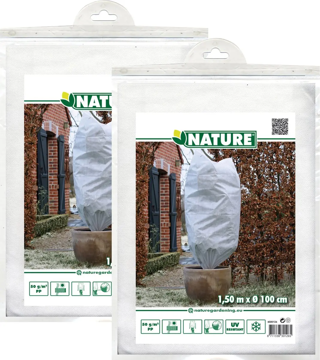 Nature plantenhoes met trekkoord