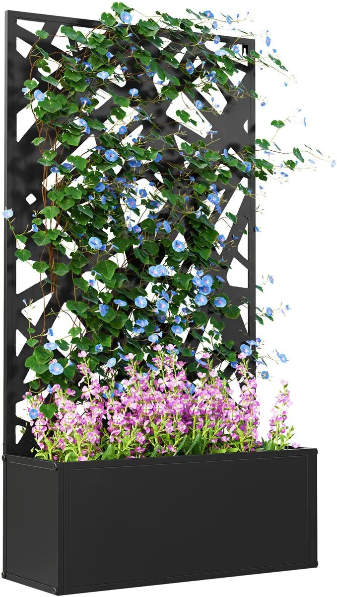 ECTEATOY® Plantenbak met klimrek