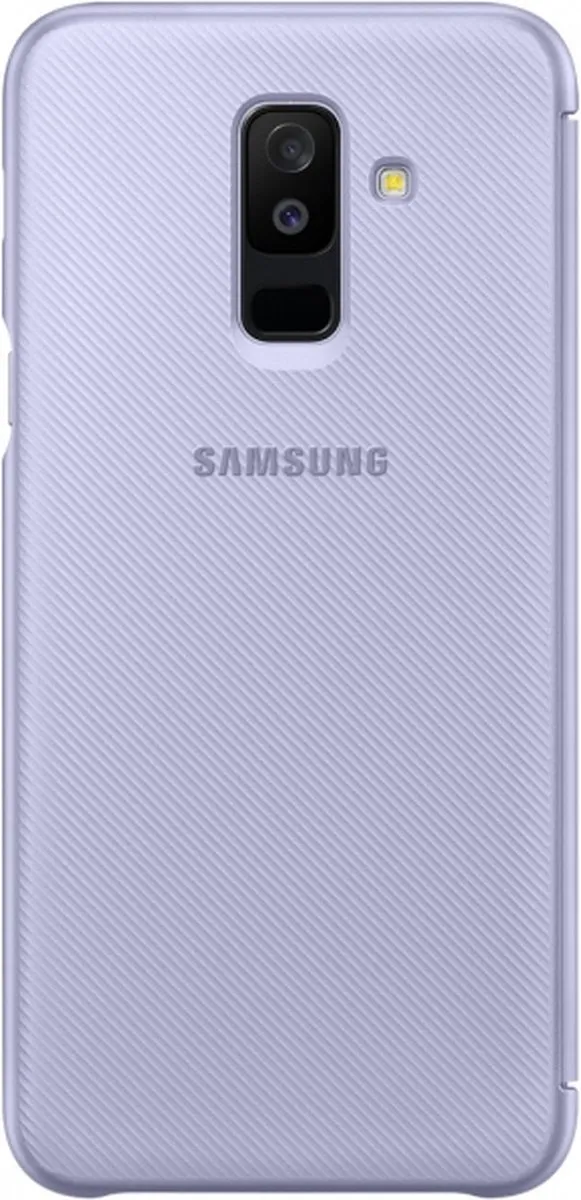 Samsung Galaxy A6+ Wallet Cover - Paars - afbeelding 6 van 6