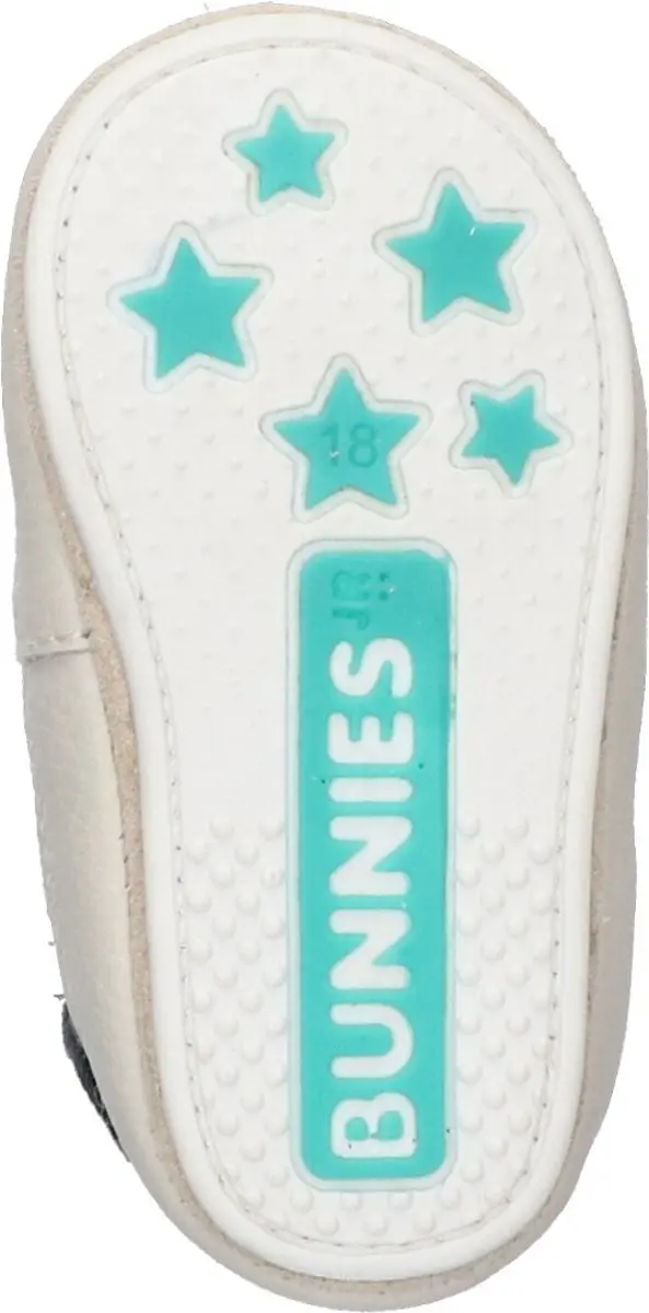BunniesJR Zack Babysneakertjes Beige Blauw - afbeelding 3 van 6