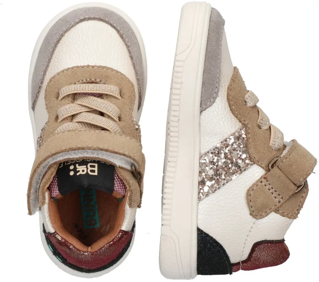 BunniesJR Mika Mellow Hoge Sneakers Meisjes - Maat 20 - afbeelding 2 van 6