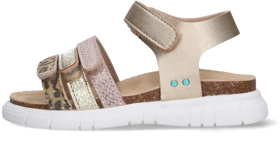 BunniesJR Bette Beach Sandalen Meisjes - Goud - afbeelding 2 van 5