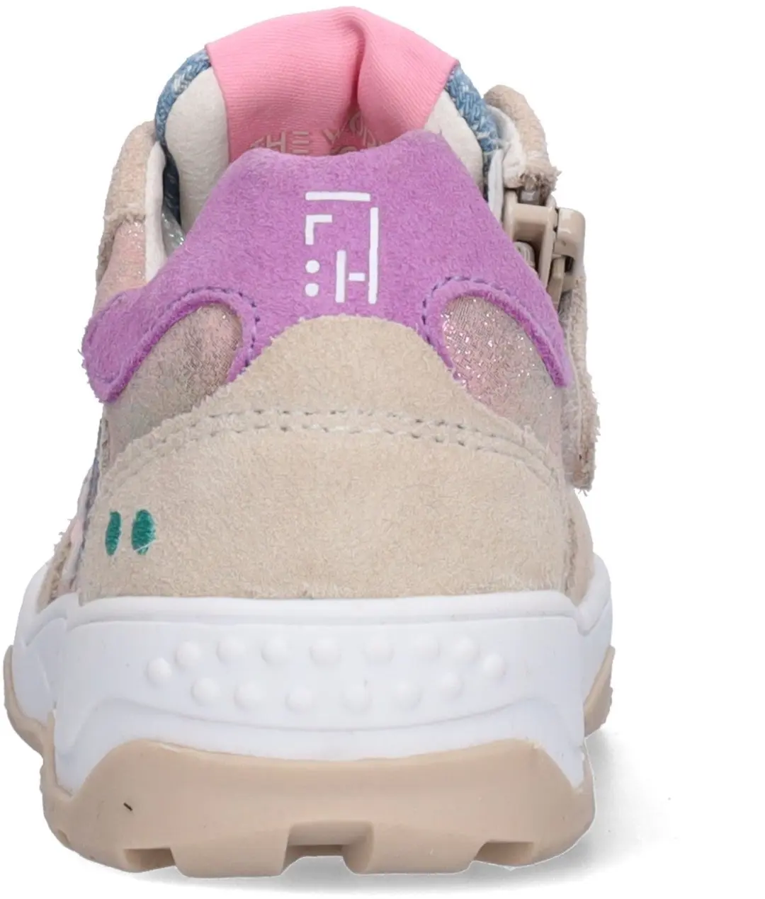 BunniesJR Camille Chunky Lage Sneakers - Roze - afbeelding 3 van 6