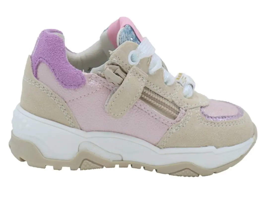 BunniesJR Camille Chunky Lage Sneakers - Roze - afbeelding 2 van 6