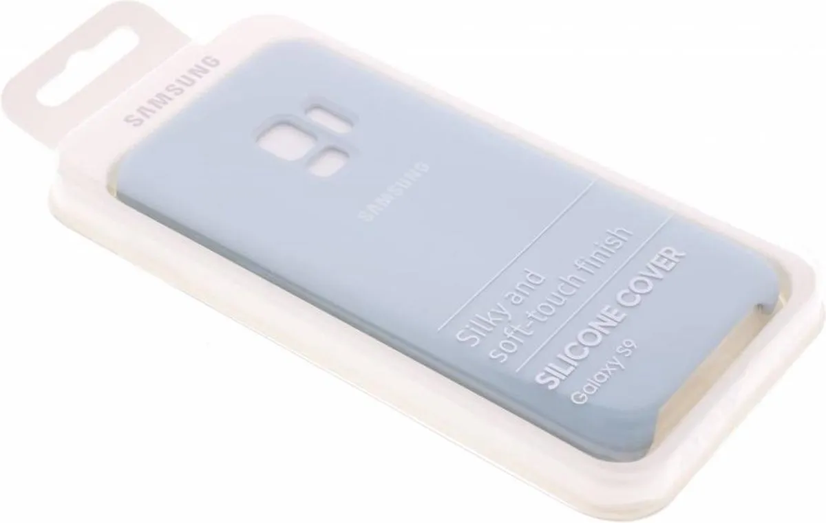 Samsung Galaxy S9 Silicone Hoesje - Blauw - EF-PG960TLEGWW - afbeelding 6 van 6