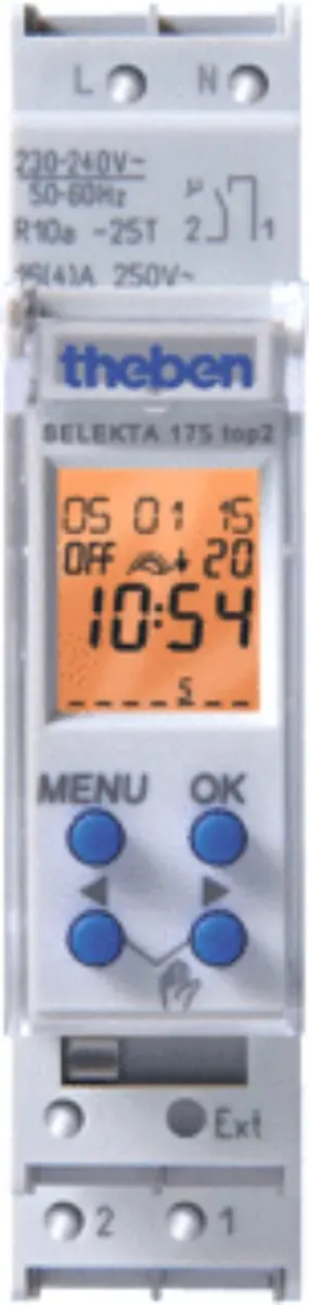 Theben Selekta 175 Digitale Klok - afbeelding 2 van 2