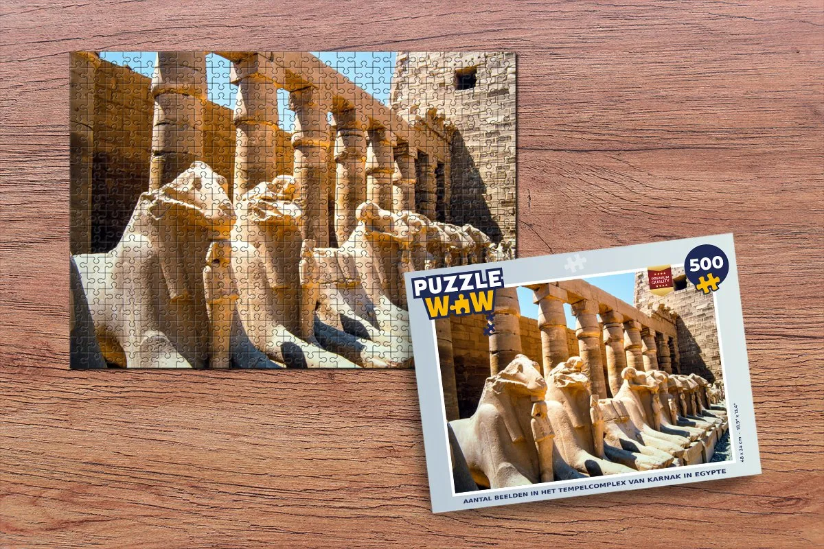 PuzzleWow Legpuzzel Karnak 500 Stuks