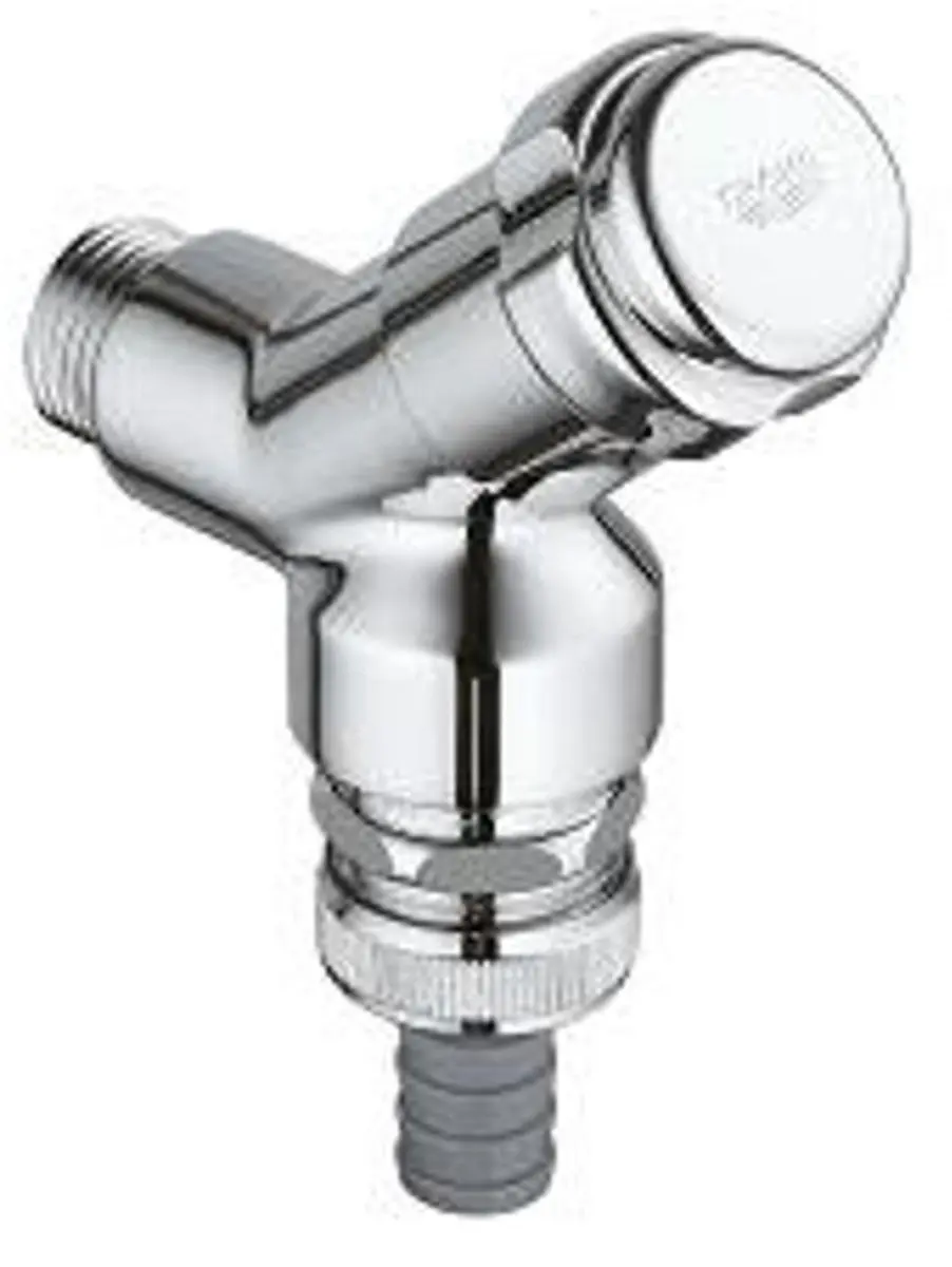 GROHE Eggemann Beluchterkraan 1/2" - met keerklep - afbeelding 2 van 4