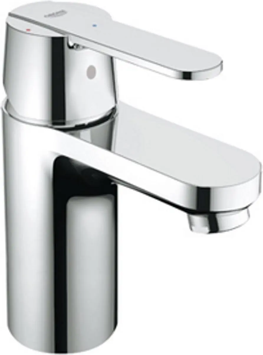 Grohe Get Wastafelkraan S-size ES Push Open Chroom