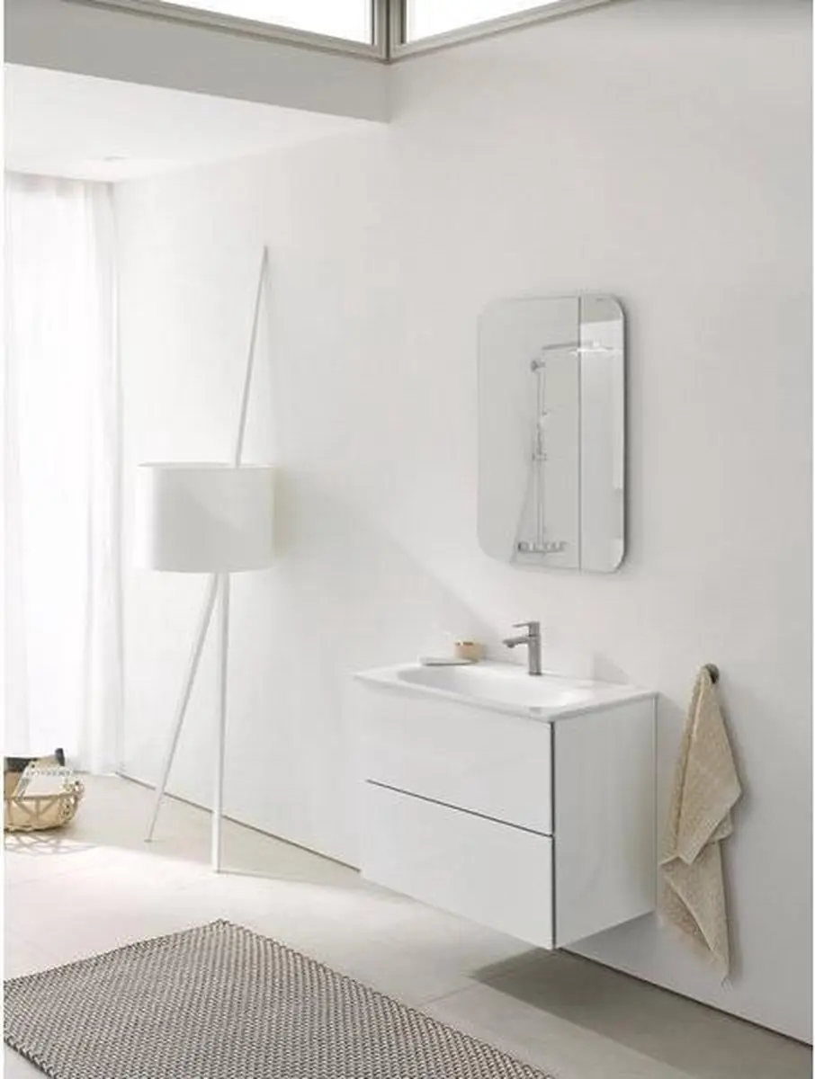 GROHE Lineare Wastafelkraan XS - Extra lage uitloop - Met trekwaste - Supersteel (rvs)