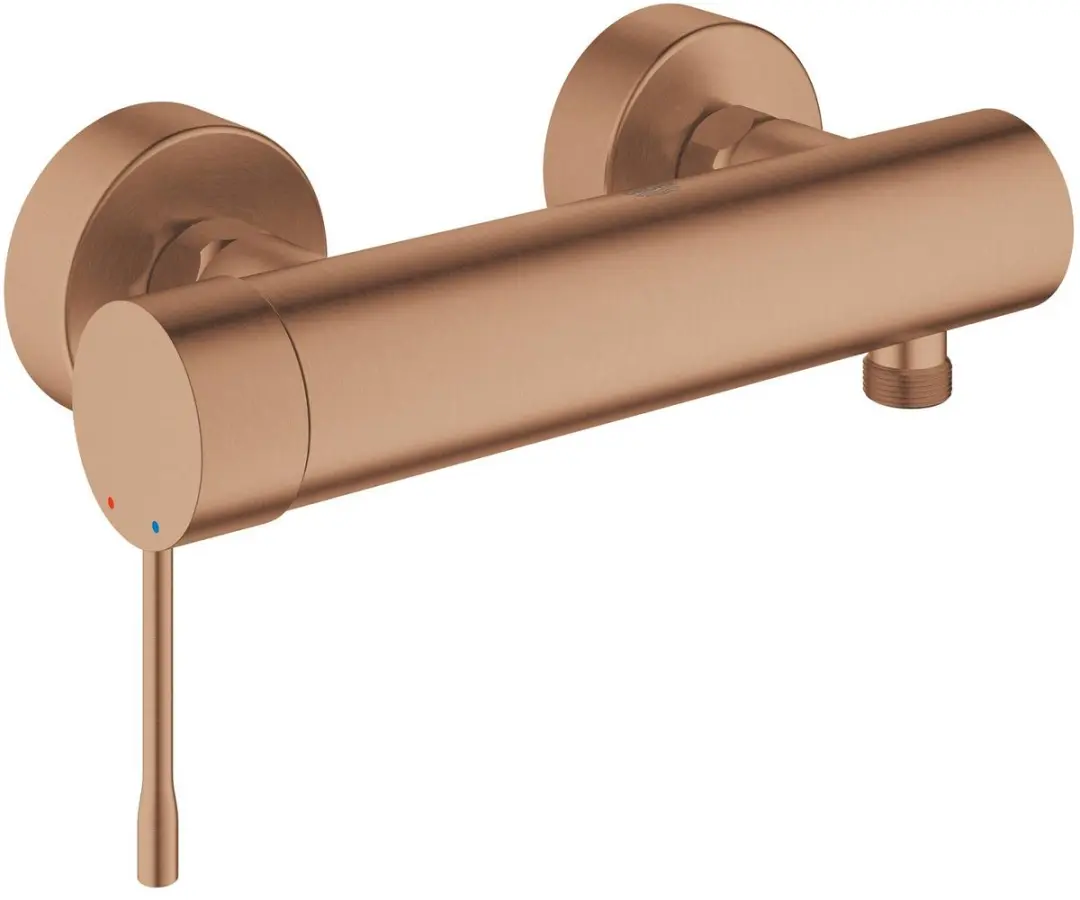 GROHE Essence New Douchekraan - Mengkraan - 15 cm hartafstand - Warm sunset geborsteld (mat brons)