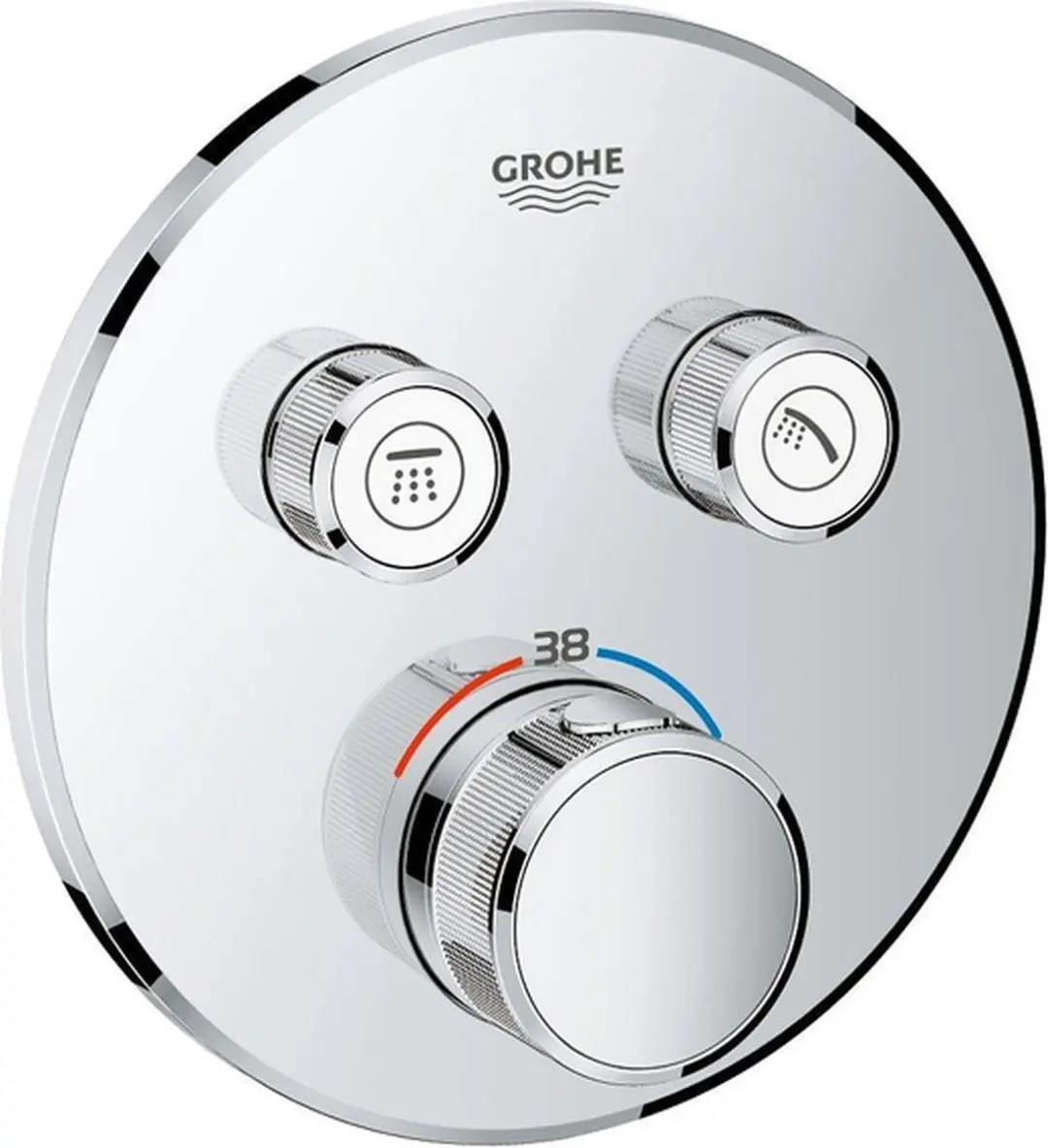 GROHE Grohtherm SmartControl Thermostatische douchekraan 29119DC0 - afbeelding 2 van 5