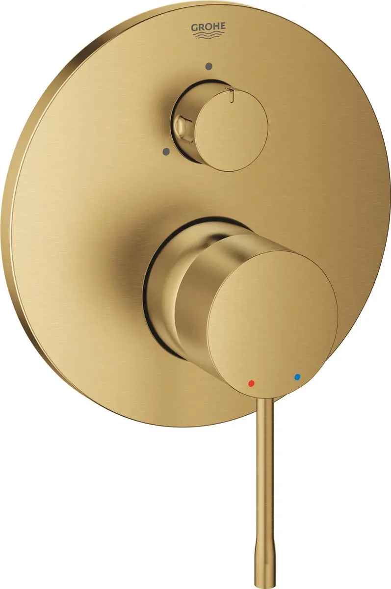 GROHE Essence inbouw douchekraan 3 uitgangen Mat Goud