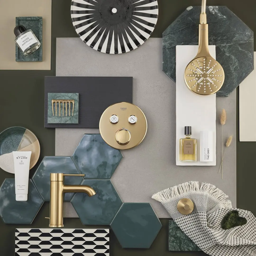 GROHE Grohtherm SmartControl 29119GN0 Inbouwdouchekraan - Mat Goud - afbeelding 2 van 6