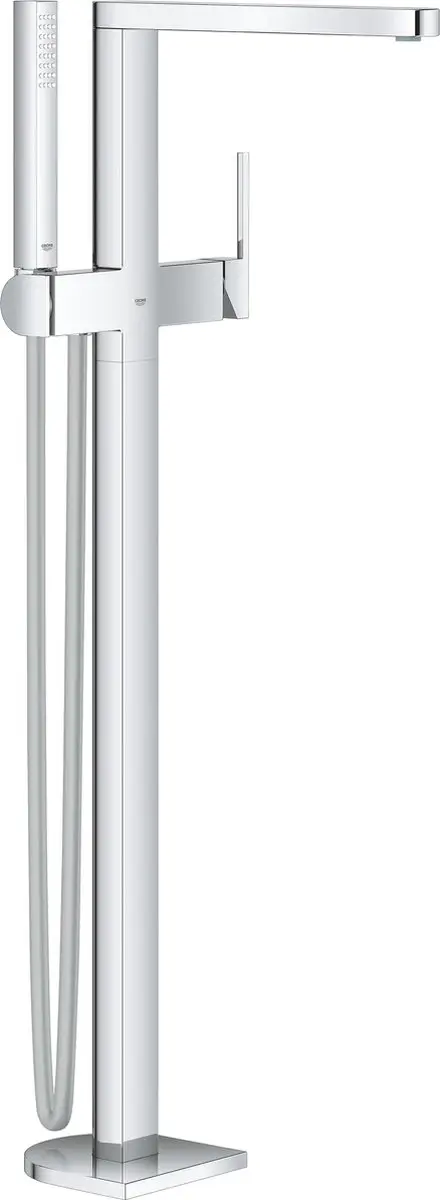 GROHE Plus vrijstaande badmengkraan - Opbouwdeel - Met handdouche