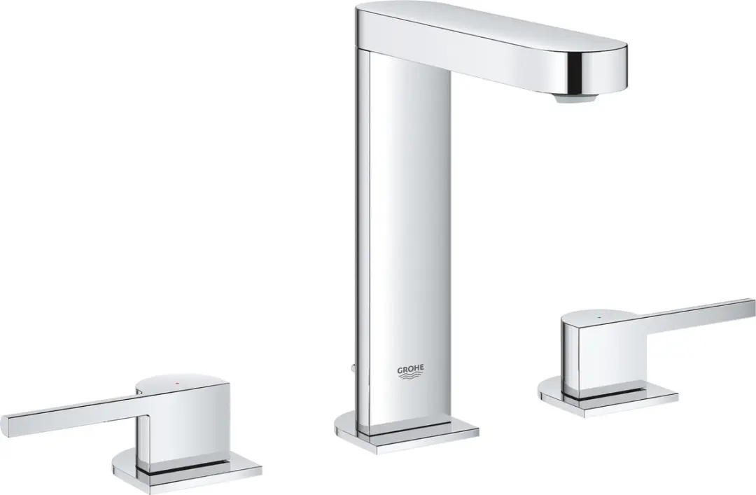 GROHE driegats M wastafelmengkraan - Met trekwaste - Eco