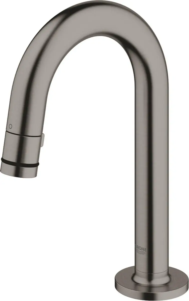 Grohe Universal C-uitloop Toiletkraan - Geborsteld Hard Graphite - afbeelding 5 van 6