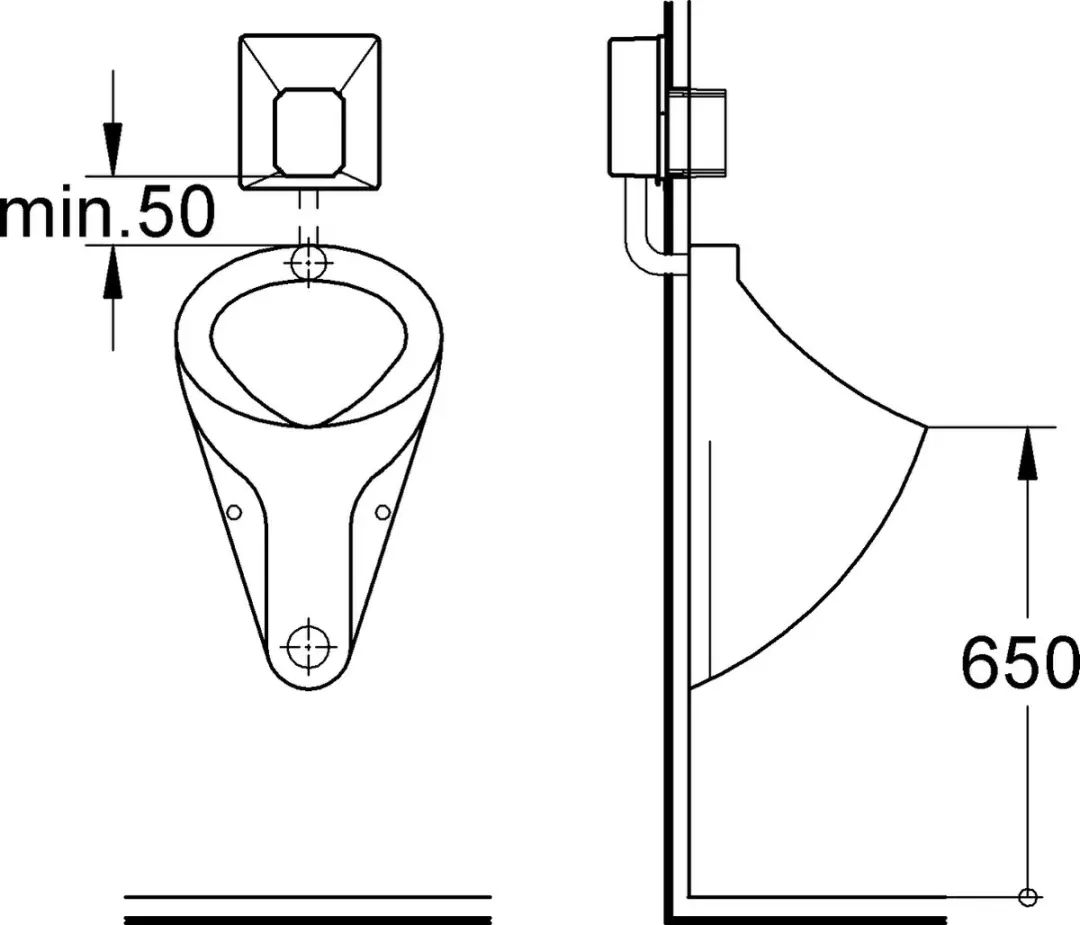 GROHE Rapido U Ruwbouwset - afbeelding 5 van 6