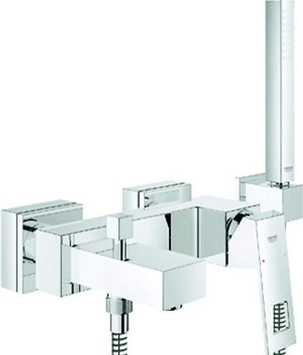 Grohe Eurocube Badkraan 23141000 - Chroom - afbeelding 2 van 6