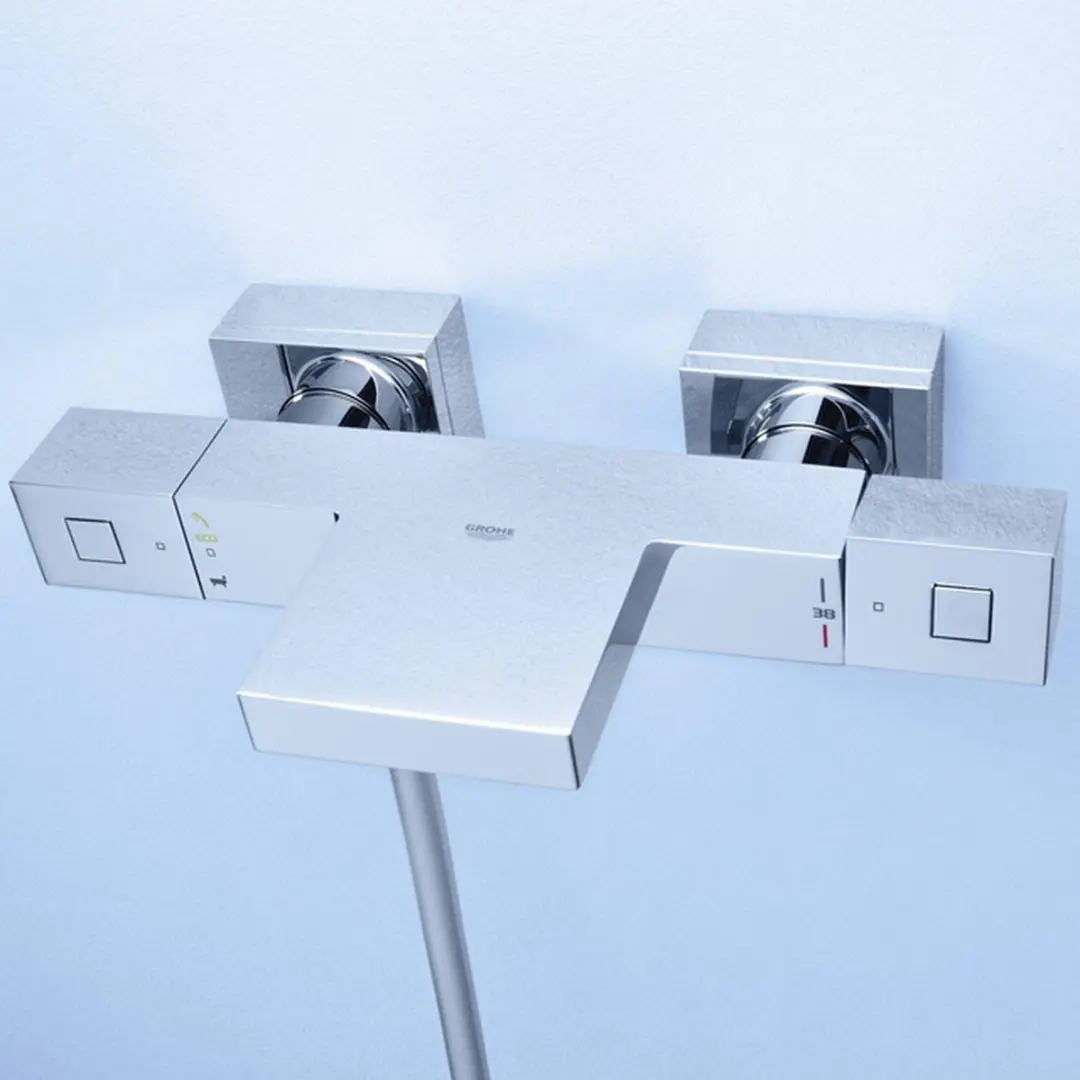 GROHE Grohtherm Cube 34497000 Thermostatische Badkraan - Chroom - afbeelding 6 van 6