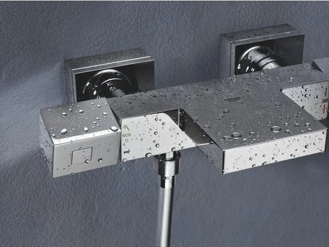 GROHE Grohtherm Cube 34497000 Thermostatische Badkraan - Chroom - afbeelding 4 van 6