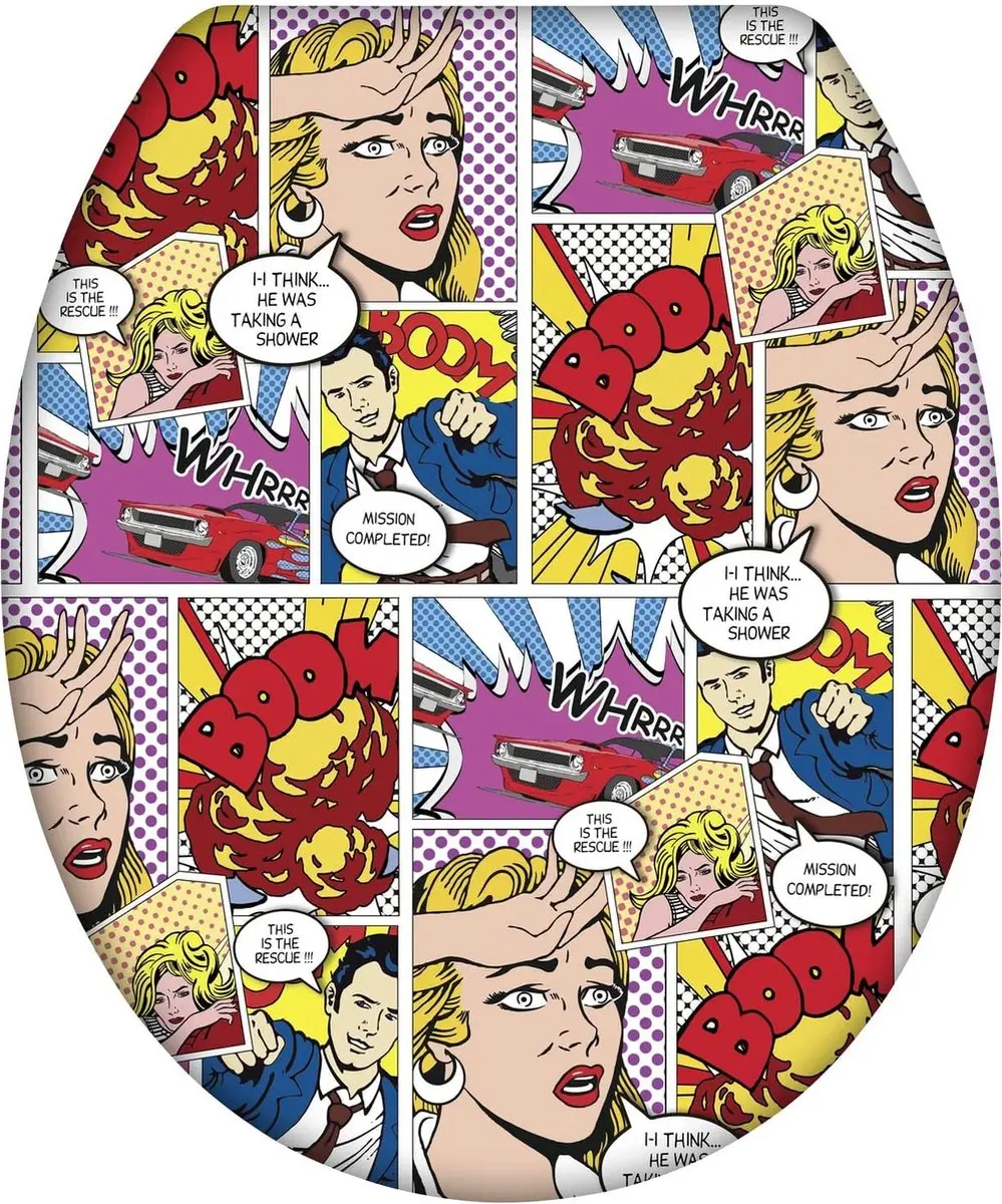 Wenko WC-bril Pop-Art