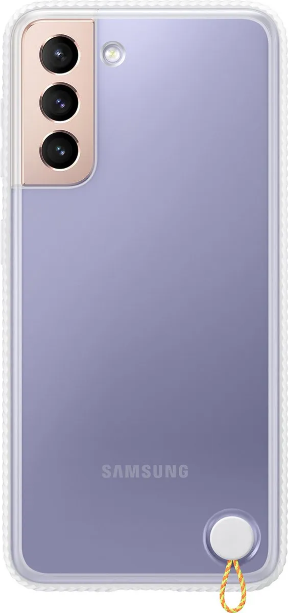Samsung S21 Clear Hoesje EF-GG991CWEGWW - Wit