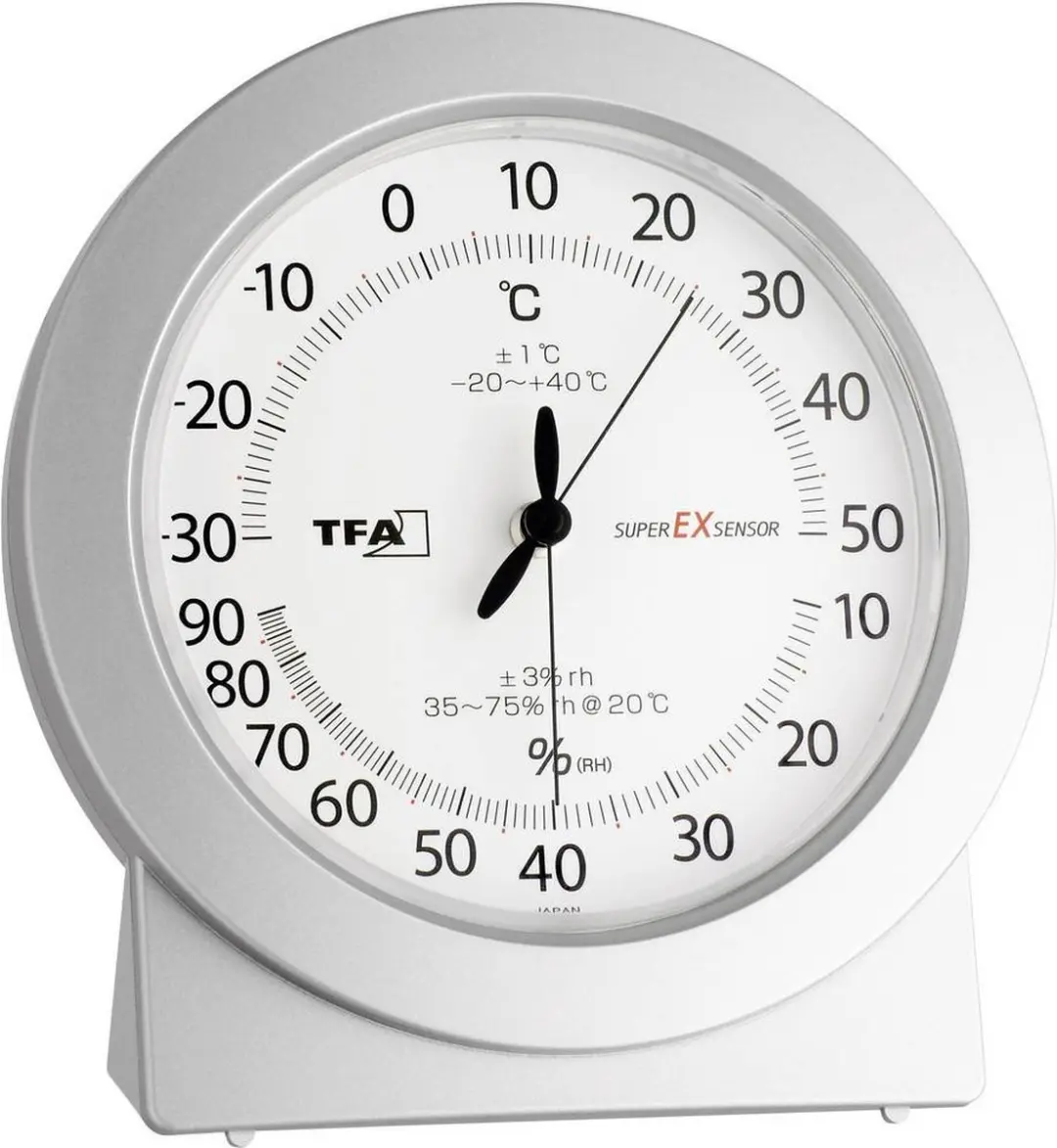 TFA Dostmann 45.202 Thermo-Hygrometer - Wit - afbeelding 4 van 4