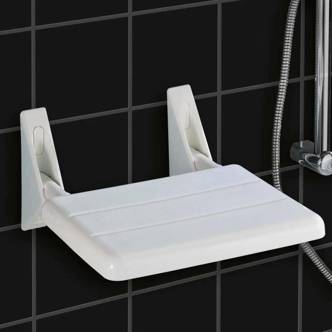 Wenko Secura Douchezitje 120kg - Wandmontage Wit - afbeelding 3 van 6