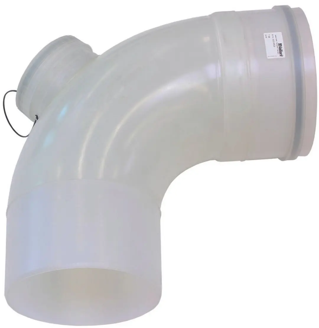 Vaillant Bocht 87 Gr 250 mm PP met revisieopening, 0020145529