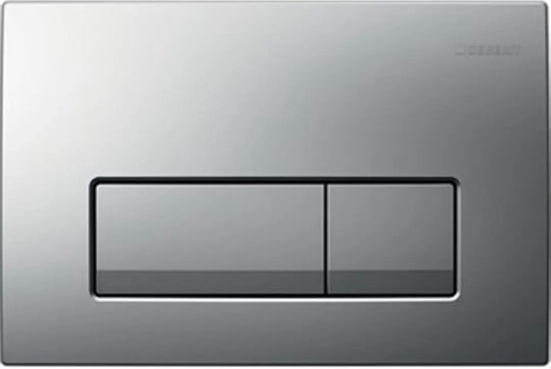 Geberit Delta50 Bedieningsplaat - Mat Chroom - afbeelding 2 van 4