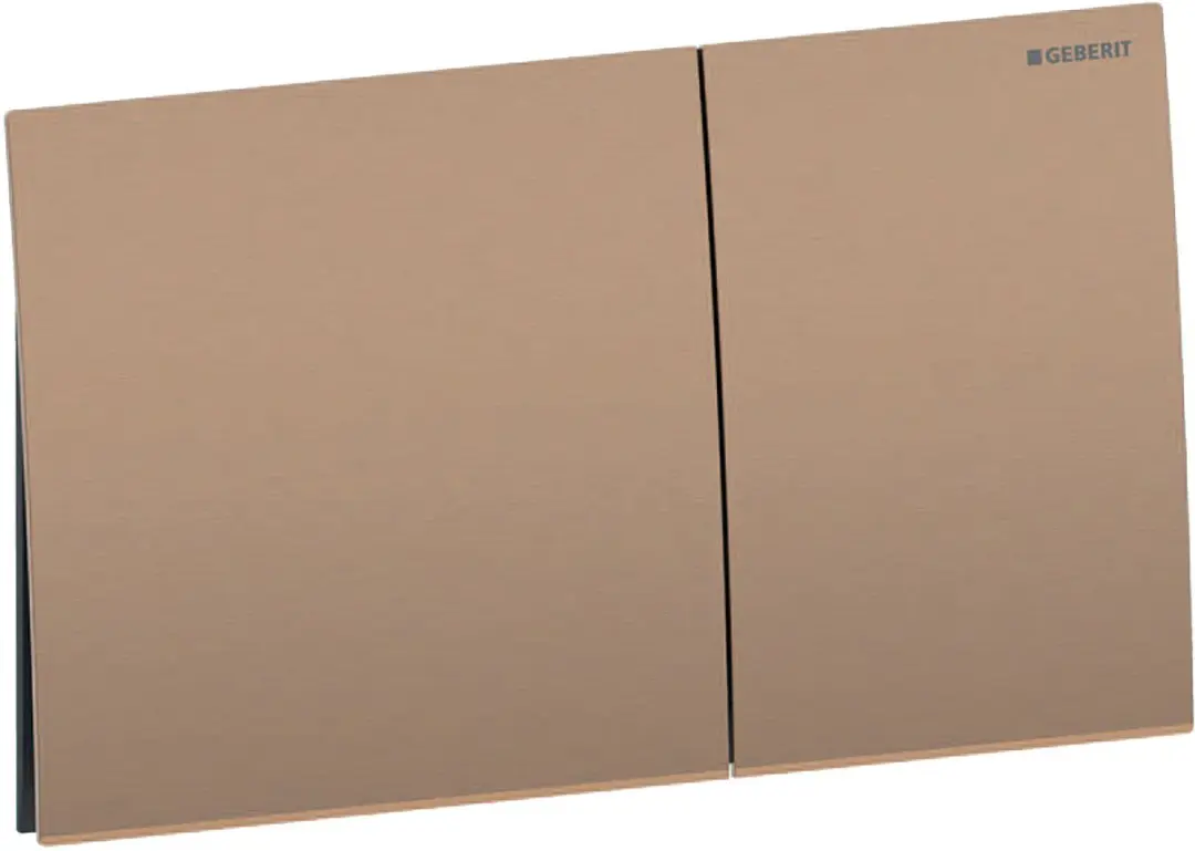 Geberit Sigma70 Bedieningsplaat 2-toets Roodgoud
