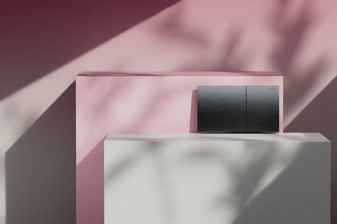 Geberit Sigma70 115.622.QD.1 Bedieningsplaat - Zwartchroom - afbeelding 4 van 6