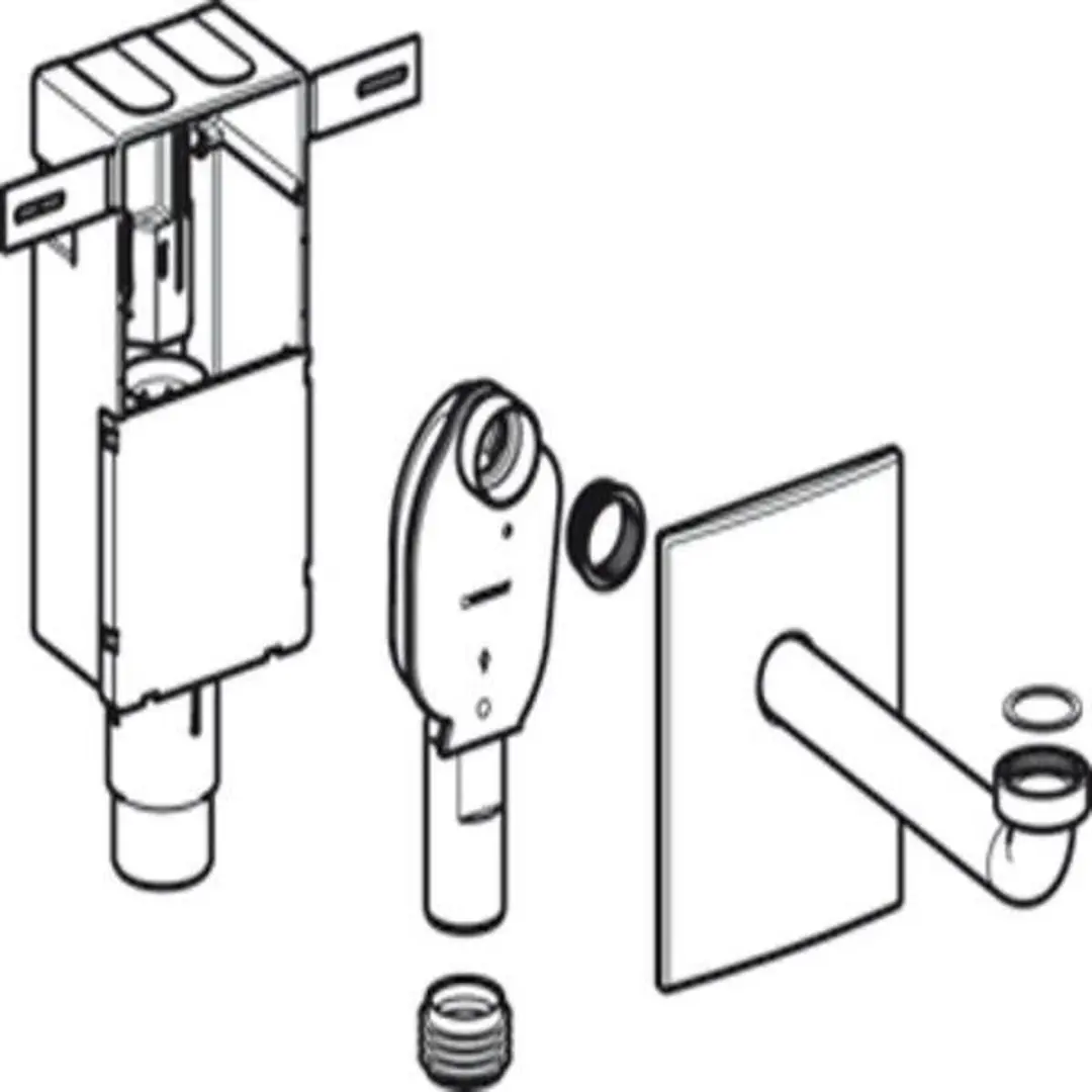 Geberit Inbouwsifon voor Wastafel - 32mm - afbeelding 4 van 5
