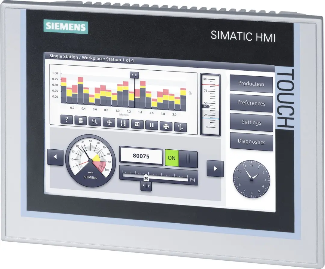 Siemens SIMATIC TP700 Comfort HMI Display 7"