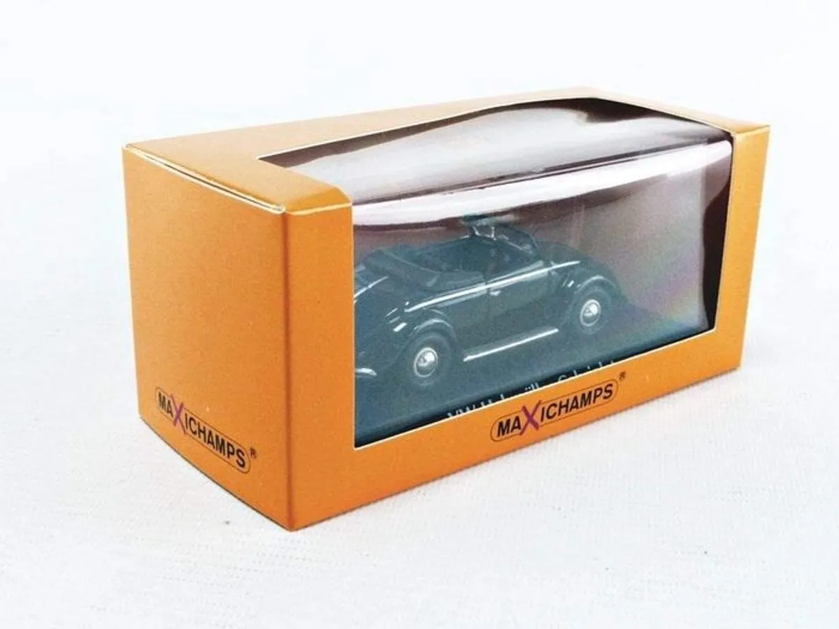Volkswagen Hebmüller Cabriolet 1950 - 1:43 MaXichamps - Rood