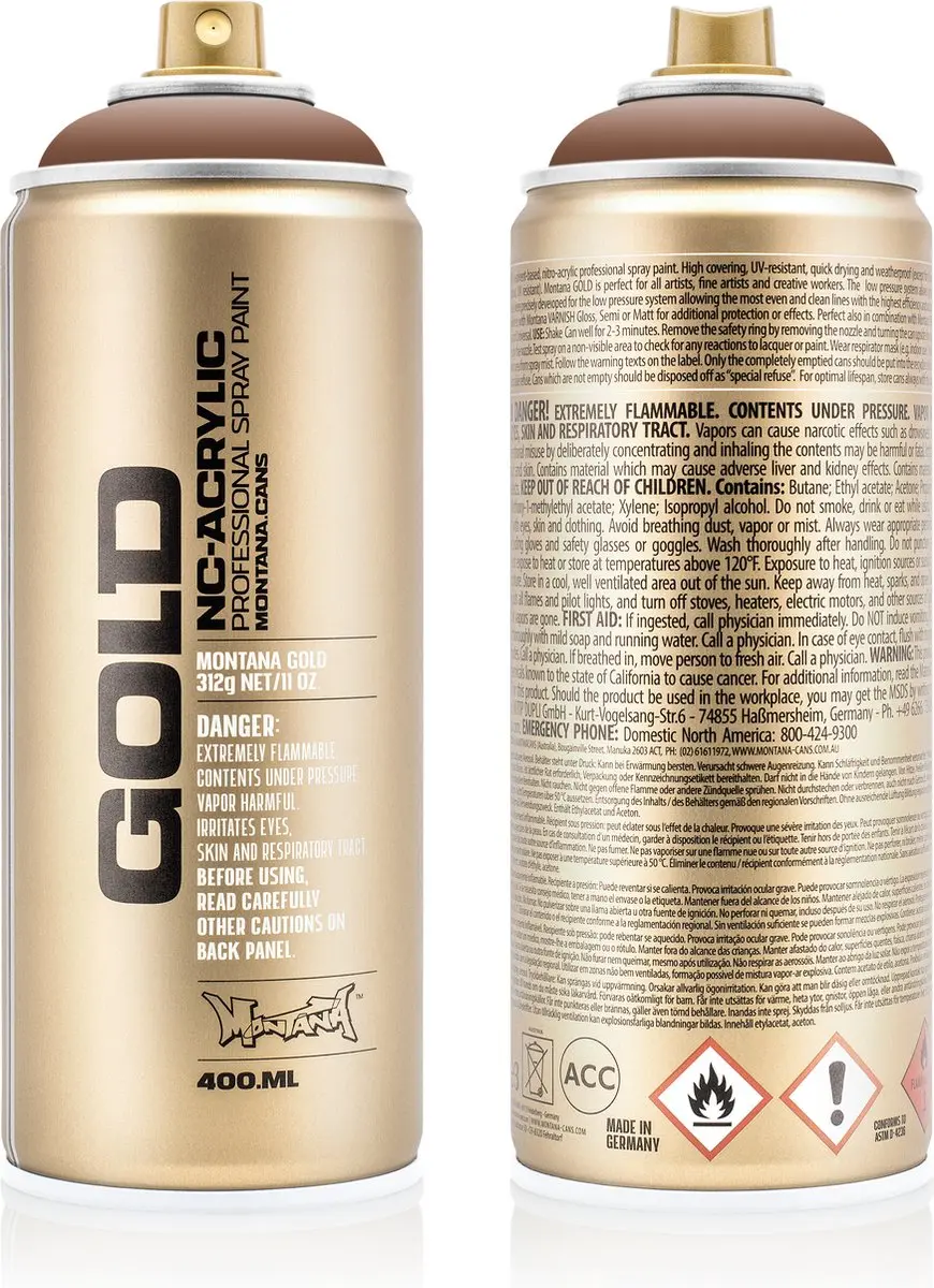 Montana GOLD G1450 Hot Chocolate spuitbus 400ml