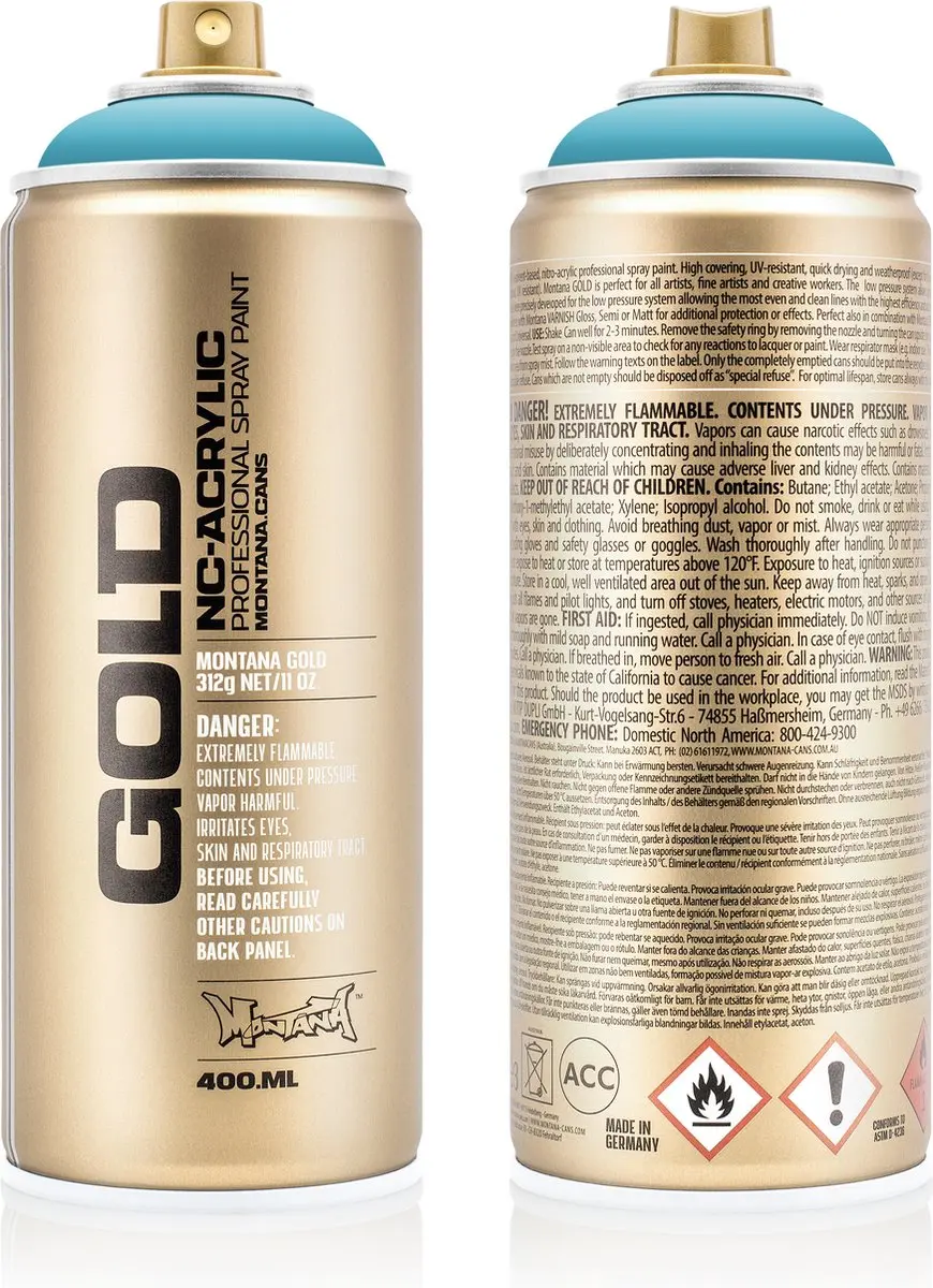 Montana GOLD G6250 Dolphins spuitbus 400ml