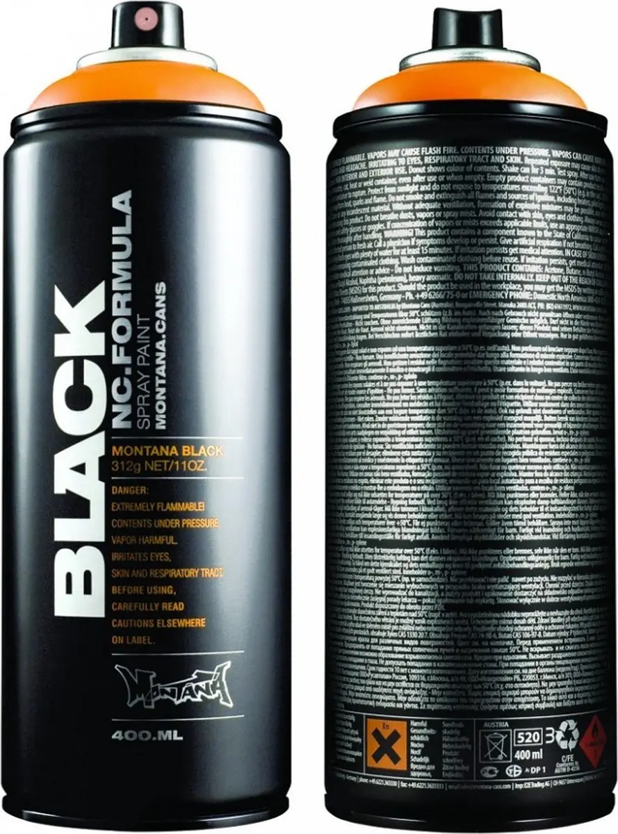 Montana BLACK 7360 Slate Spuitbus 400ml - afbeelding 2 van 6