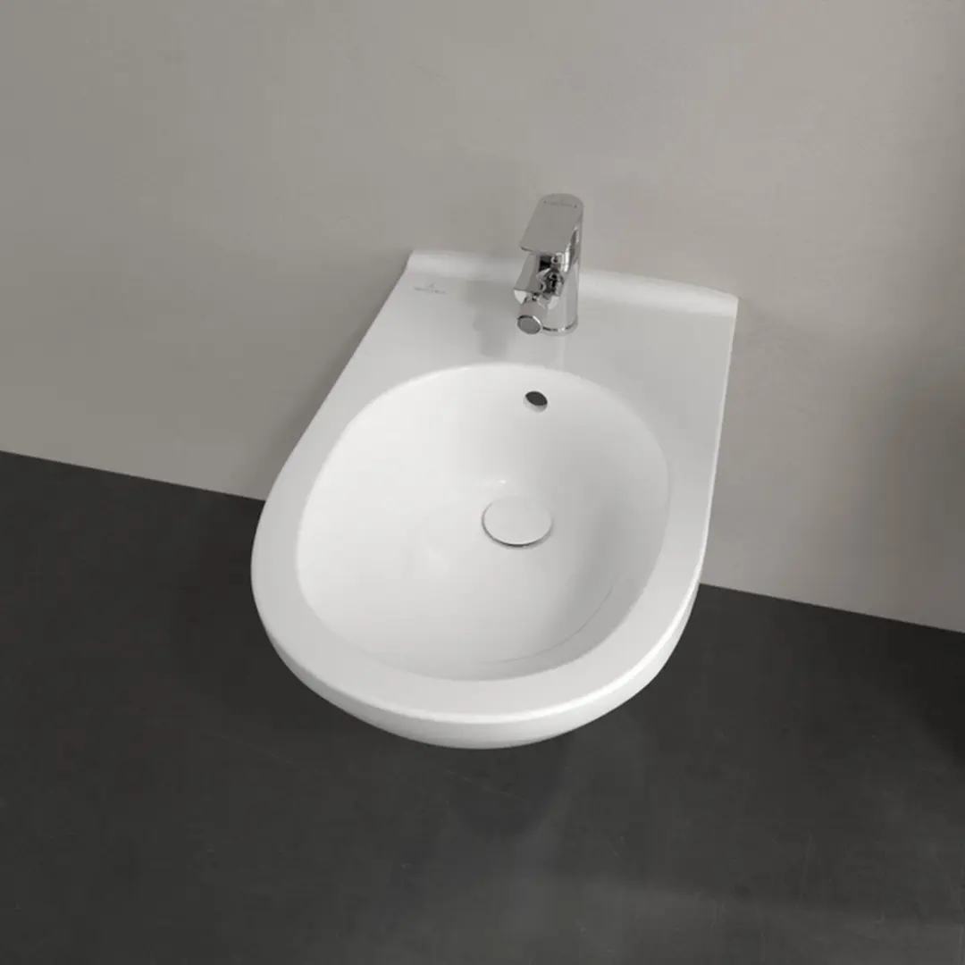 Villeroy & Boch O.novo Wandbidet 36x56cm Wit - afbeelding 6 van 6