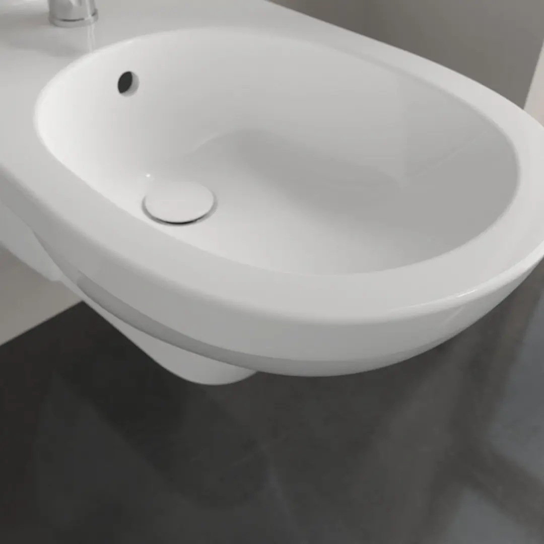 Villeroy & Boch O.novo Wandbidet 36x56cm Wit - afbeelding 4 van 6