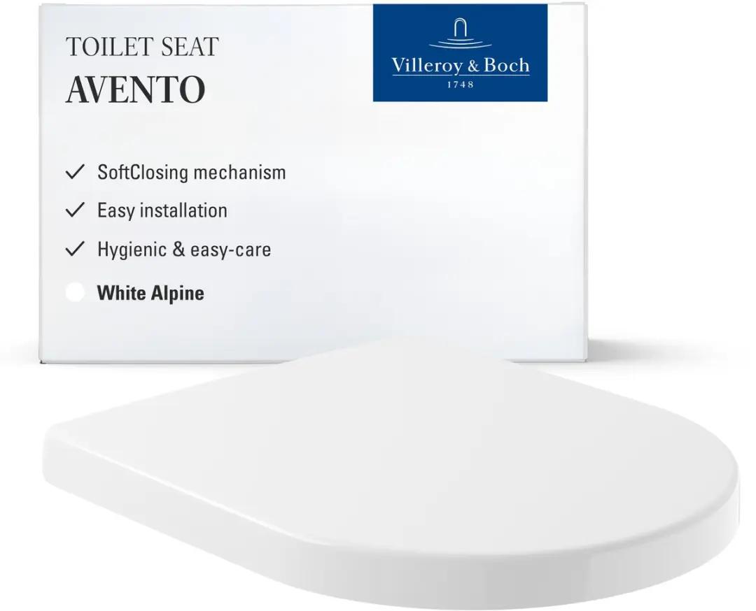 Villeroy & Boch Avento Closetzitting 37x42cm